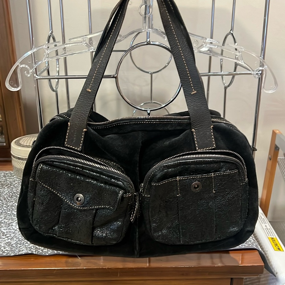 Franseco Biasia Suede purse